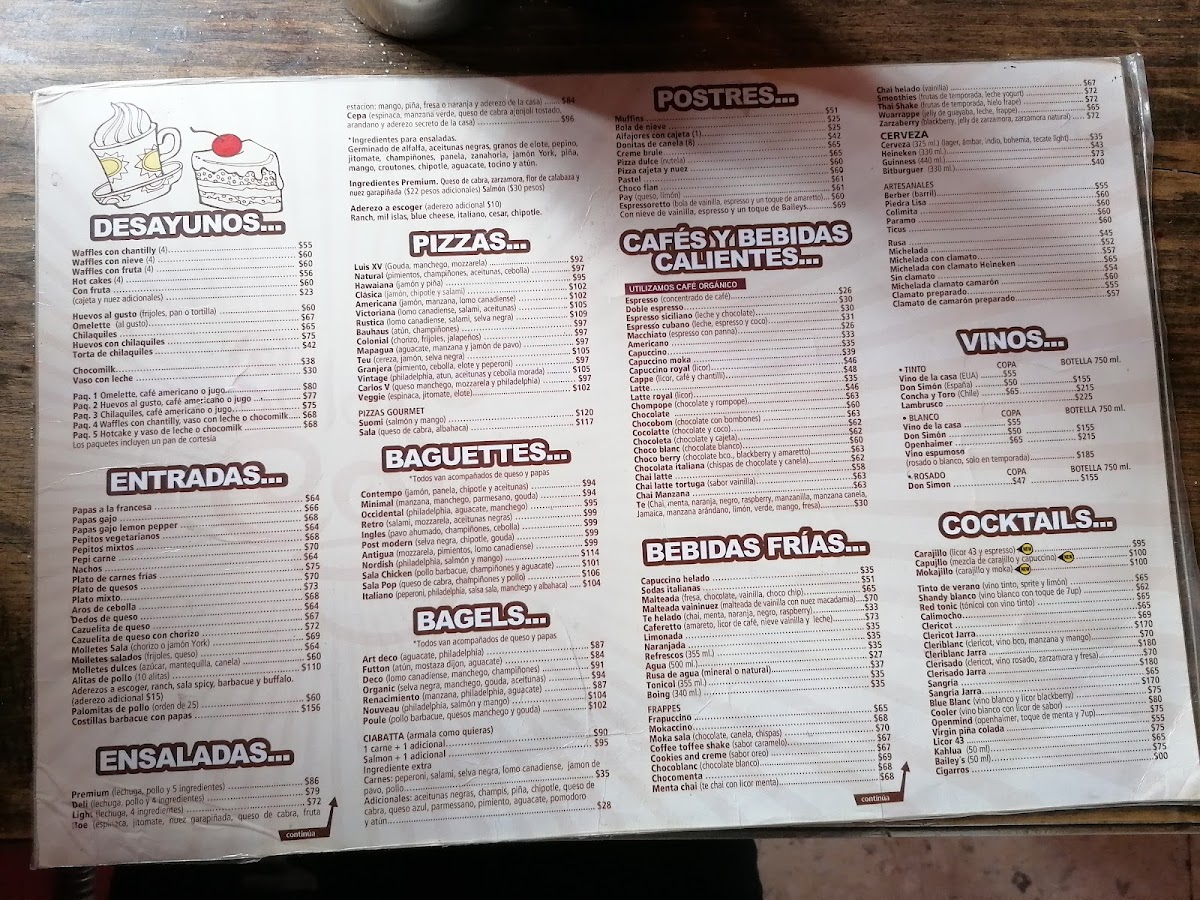 Abrasado Menu - Image 2