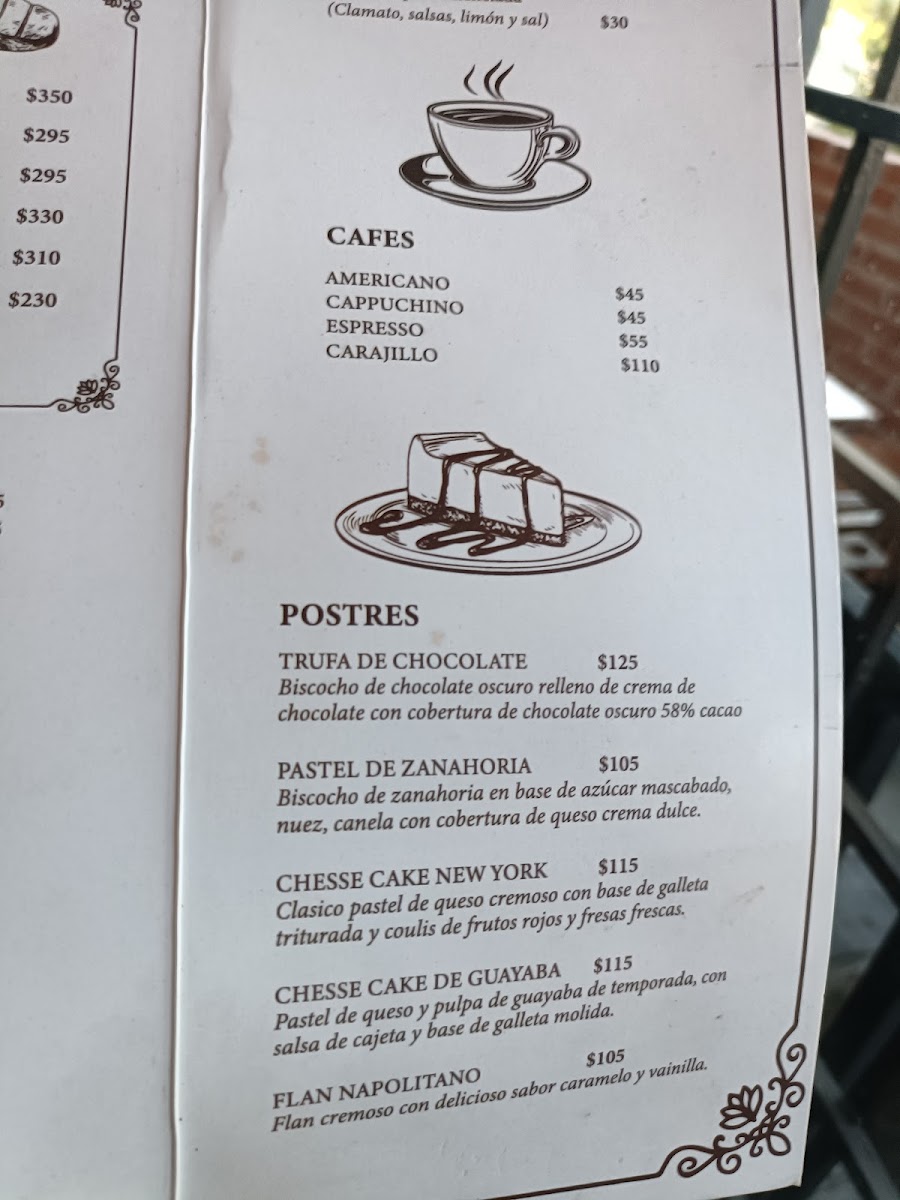 Abrasado Menu - Image 3