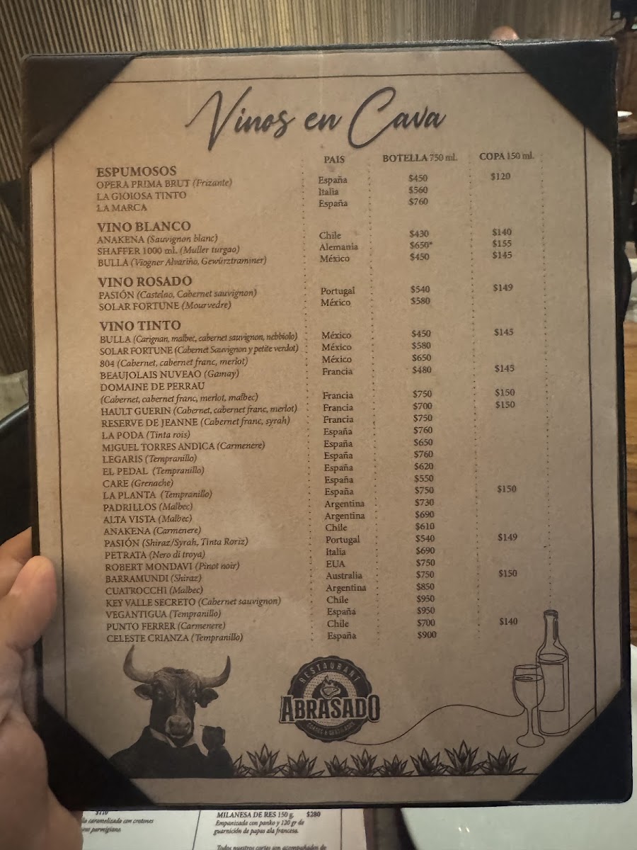 Abrasado Menu - Image 4