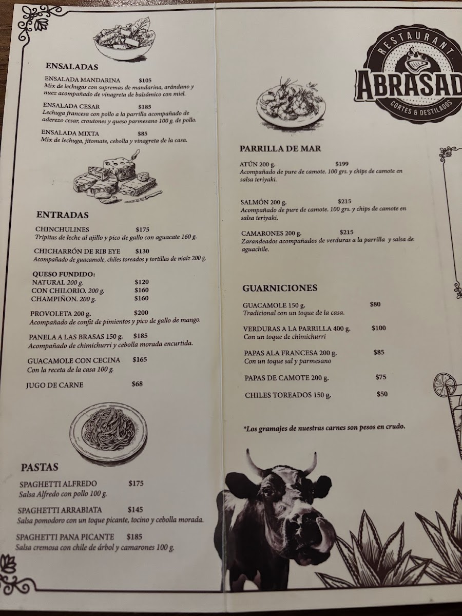Abrasado Menu - Image 5